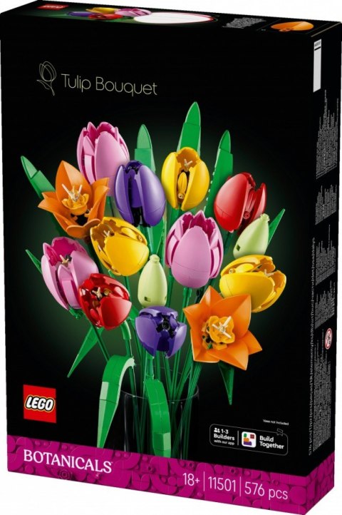 Klocki Botanicals 11501 Bukiet tulipanów