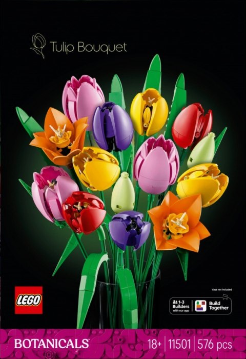 Klocki Botanicals 11501 Bukiet tulipanów