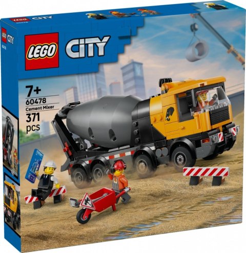 Klocki City 60478 Betoniarka