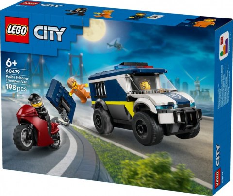 Klocki City 60479 Furgonetka policyjnego konwoju więziennego