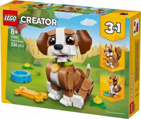 Klocki Creator 31382 Urocze zwierzątka: psotny szczeniaczek