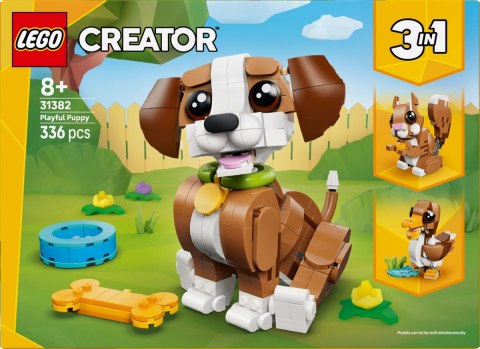 Klocki Creator 31382 Urocze zwierzątka: psotny szczeniaczek