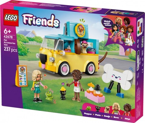 Klocki Friends 42678 Furgonetka z akcesoriami dla zwierząt