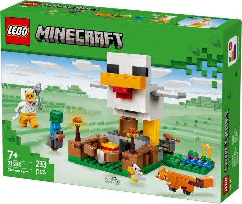 Klocki Minecraft 21585 Farma kurczaków