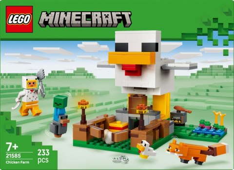 Klocki Minecraft 21585 Farma kurczaków