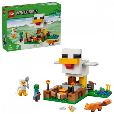 Klocki Minecraft 21585 Farma kurczaków