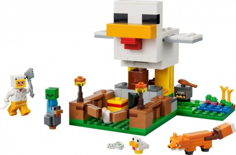 Klocki Minecraft 21585 Farma kurczaków