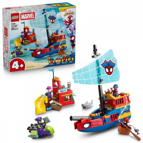 Klocki SPIDEY 11208 Statek piracki drużyny Spideyego