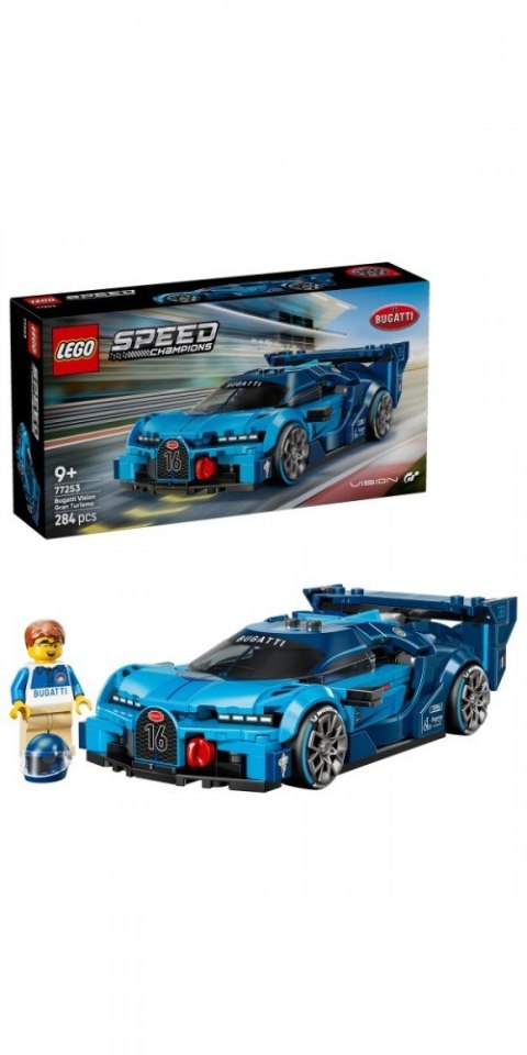 Klocki Speed Champions 77253 Hiperamochód sportowy Bugatti Vision GT