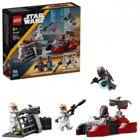 Klocki Star Wars 75449 Oblężenie Mandalory - zestaw bitewny