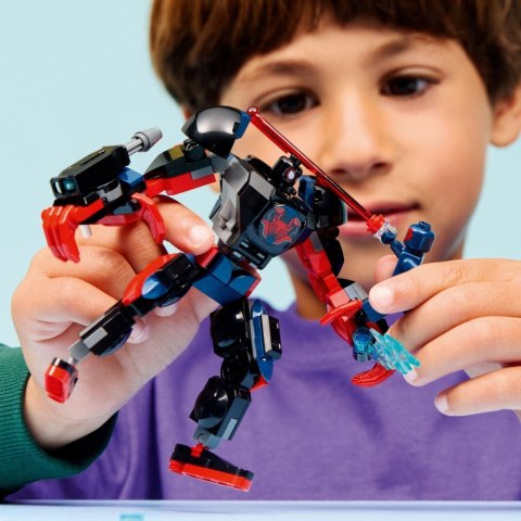Klocki Super Heroes 76337 Miles Morales kontra Spider-Man 2099