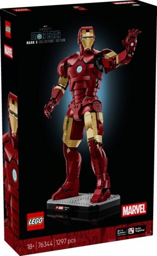 Klocki Super Heroes 76344 Iron Man Mark 3 - edycja kolekcjonerska