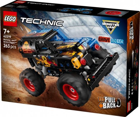Klocki Technic 42219 Monster Jam Grave Digger Ogień i lód