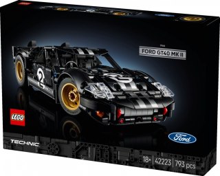 Klocki Technic 42223 Samochód wyścigowy 1966 Ford GT40 MKII