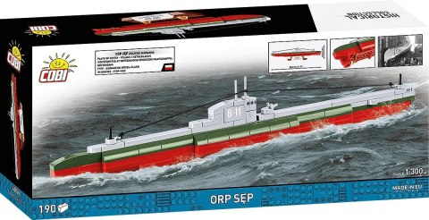 Klocki ORP Sęp 190 klocków