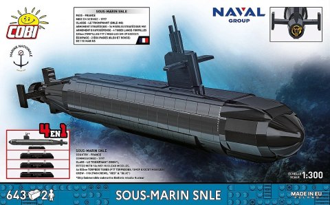 Klocki Sous-Marin SNLE 643 klocki