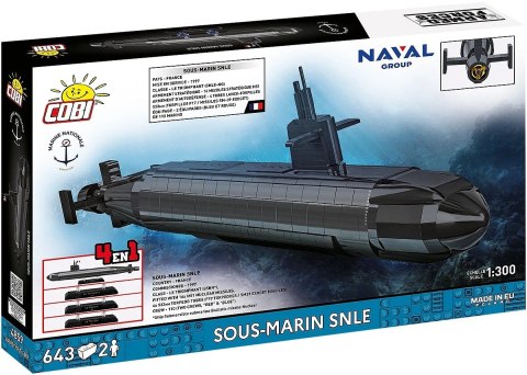 Klocki Sous-Marin SNLE 643 klocki