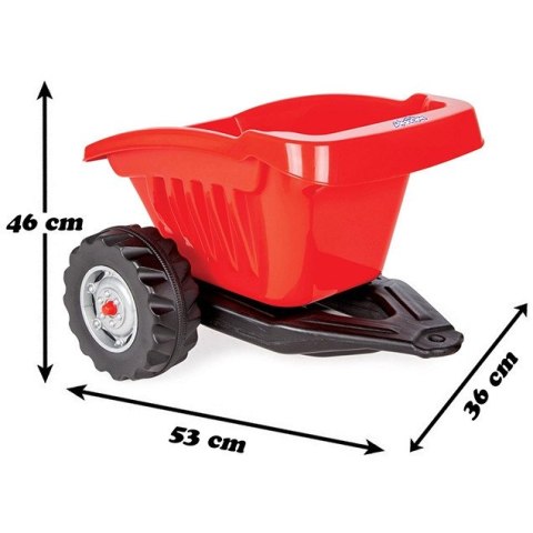 WOOPIE Przyczepka ACTIVE TRAILER Czerwona 35 kg