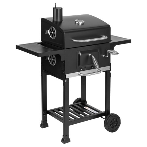 Grill węglowy ogrodowy z żeliwnym rusztem FERRO