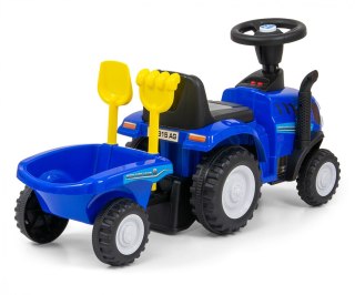 Jeździk Pojazd New Holland T7 Traktor niebieski