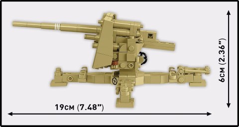 Klocki Sd.Kfz.8 Towing 8.8 cm Flak 36, 975 elementów