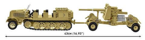 Klocki Sd.Kfz.8 Towing 8.8 cm Flak 36, 975 elementów