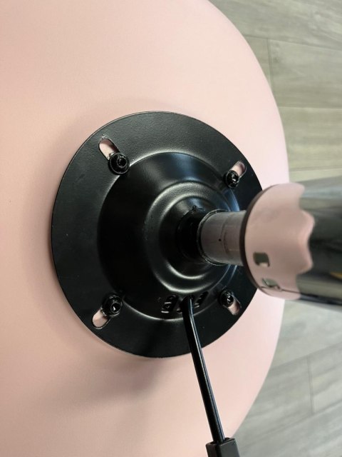 Krzesło obrotowe MONZA OFFICE PINK FABRIC II SMOKE
