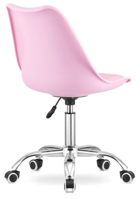 Krzesło obrotowe MONZA OFFICE PINK FABRIC II