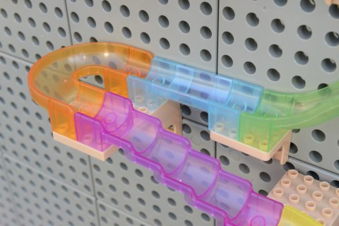 MASTERKIDZ Zestaw Konstrukcyjny Tor dla Piłek Tablica STEM 209elementów