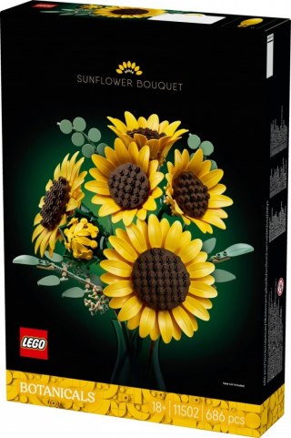 Klocki Botanicals 11502 Bukiet słoneczników