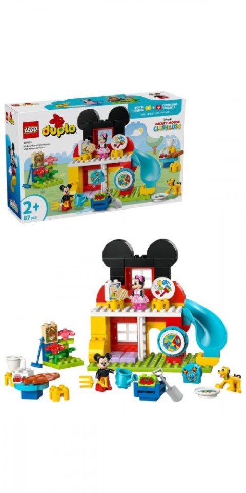 Klocki DUPLO Disney 10465 Klub Myszki Miki z Minnie i Pluto