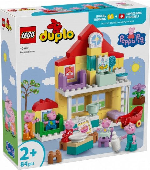 Klocki DUPLO Peppa Pig 10467 Dom rodzinny