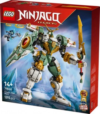 Klocki Ninjago 71860 Tytanowy mech Lloyda 15. rocznica