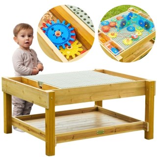 MASTERKIDZ Drewniany Stół Edukacyjny 1200L STEM