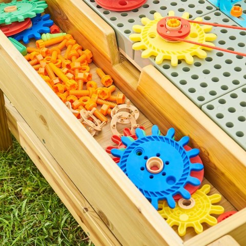 MASTERKIDZ Drewniany Stół Edukacyjny 1200L STEM