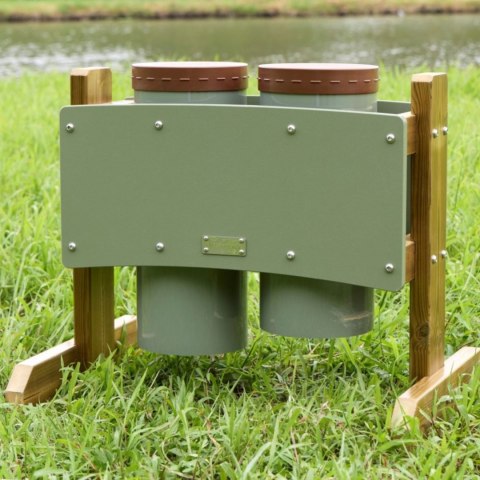 MASTERKIDZ Dwa Bębny Konga Wolnostojące Outdoor