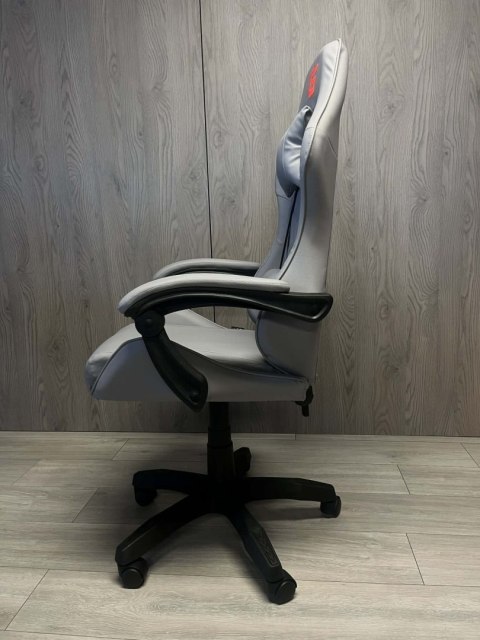Fotel obrotowy gamingowy EVO PU STONE FULL GREY