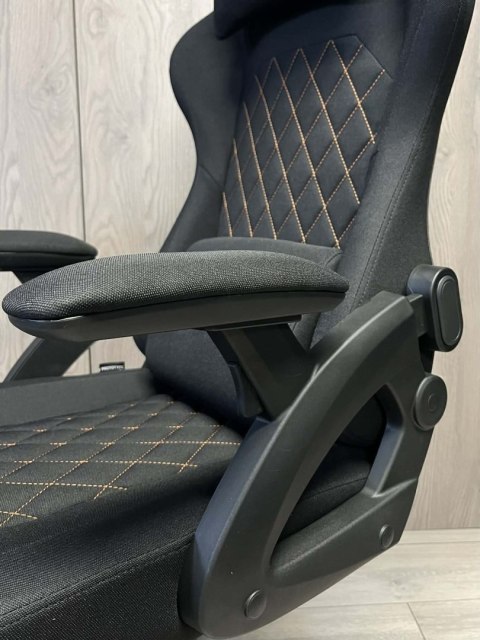 Fotel obrotowy gamingowy DESMO XL GREY FABRIC