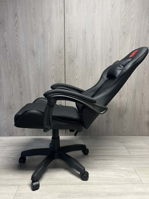 Fotel obrotowy gamingowy EVO PU BLACK