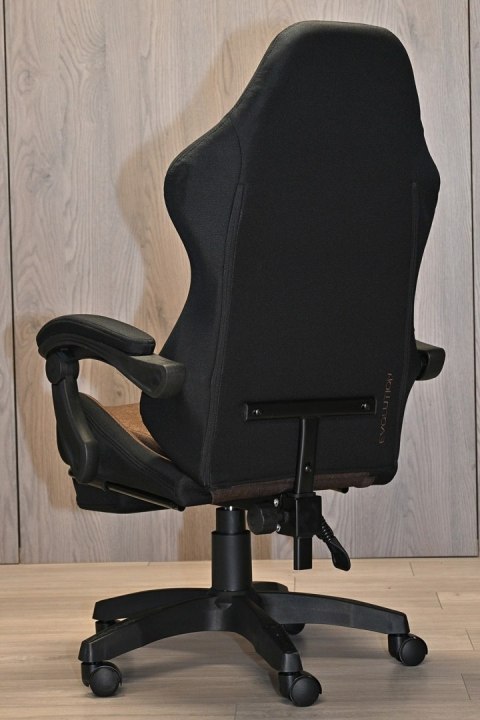 Fotel obrotowy gamingowy DIAVEL PRO FABRIC BROWN XL