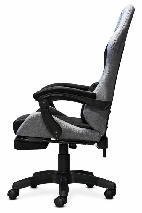 Fotel obrotowy gamingowy DIAVEL PRO FABRIC FULL GREY XL