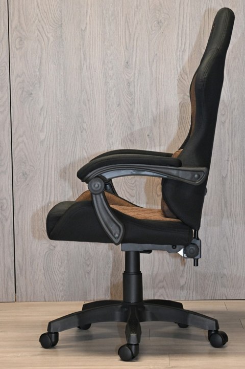 Fotel obrotowy gamingowy EVO FABRIC BROWN XL