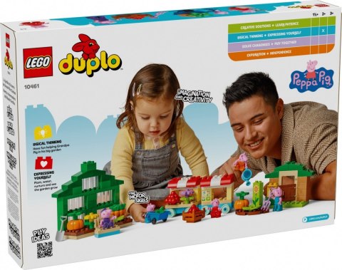 Klocki DUPLO Peppa Pig 10461 Ogród i szklarnia Dziadka świnki
