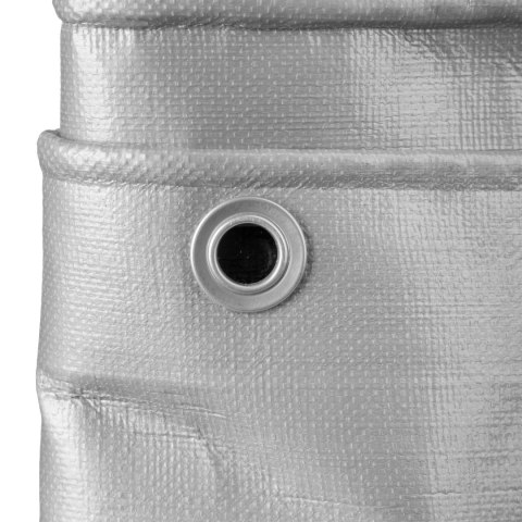 Plandeka 6x8m srebrna GRENTO 260GSM