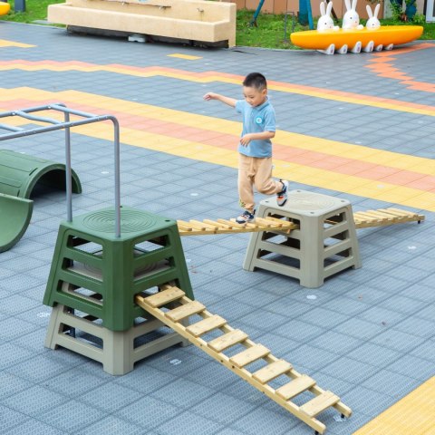 CLASSIC WORLD EDU Drewniana Rampa Kładka na Plac Zabaw