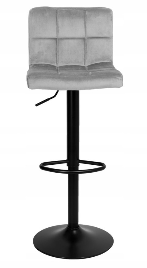 Hoker barowy Arako Black szary Velvet