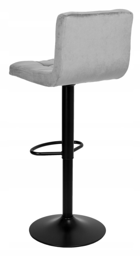 Hoker barowy Arako Black szary Velvet