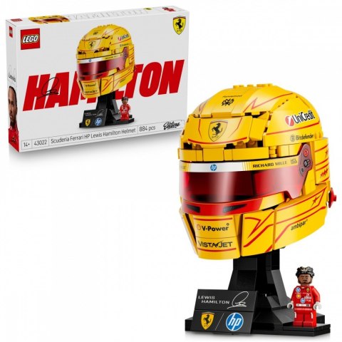 Klocki Editions 43022 Kask Lewis Hamilton Scuderia Ferrari HP