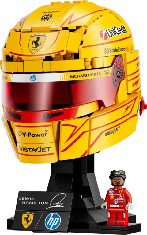 Klocki Editions 43022 Kask Lewis Hamilton Scuderia Ferrari HP