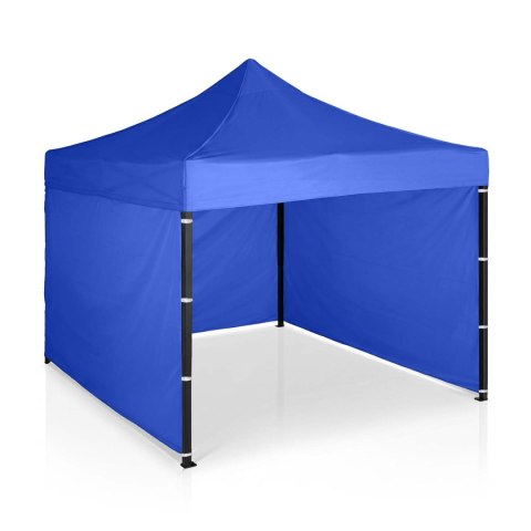 Pawilon ogrodowy 3 scianki 3 x 3m niebieski Plonos